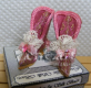 1/12th PINK & GOLD SILK BROCADE BOOTS (image for) 1/12th PINK & GOLD SILK BROCADE BOOTS